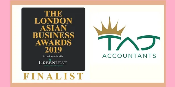 taj accountants logo and finalists